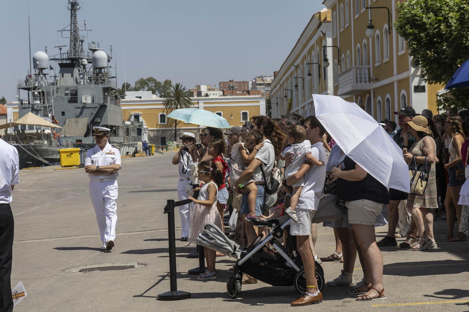 El regreso del Hespérides a Cartagena, en imágenes