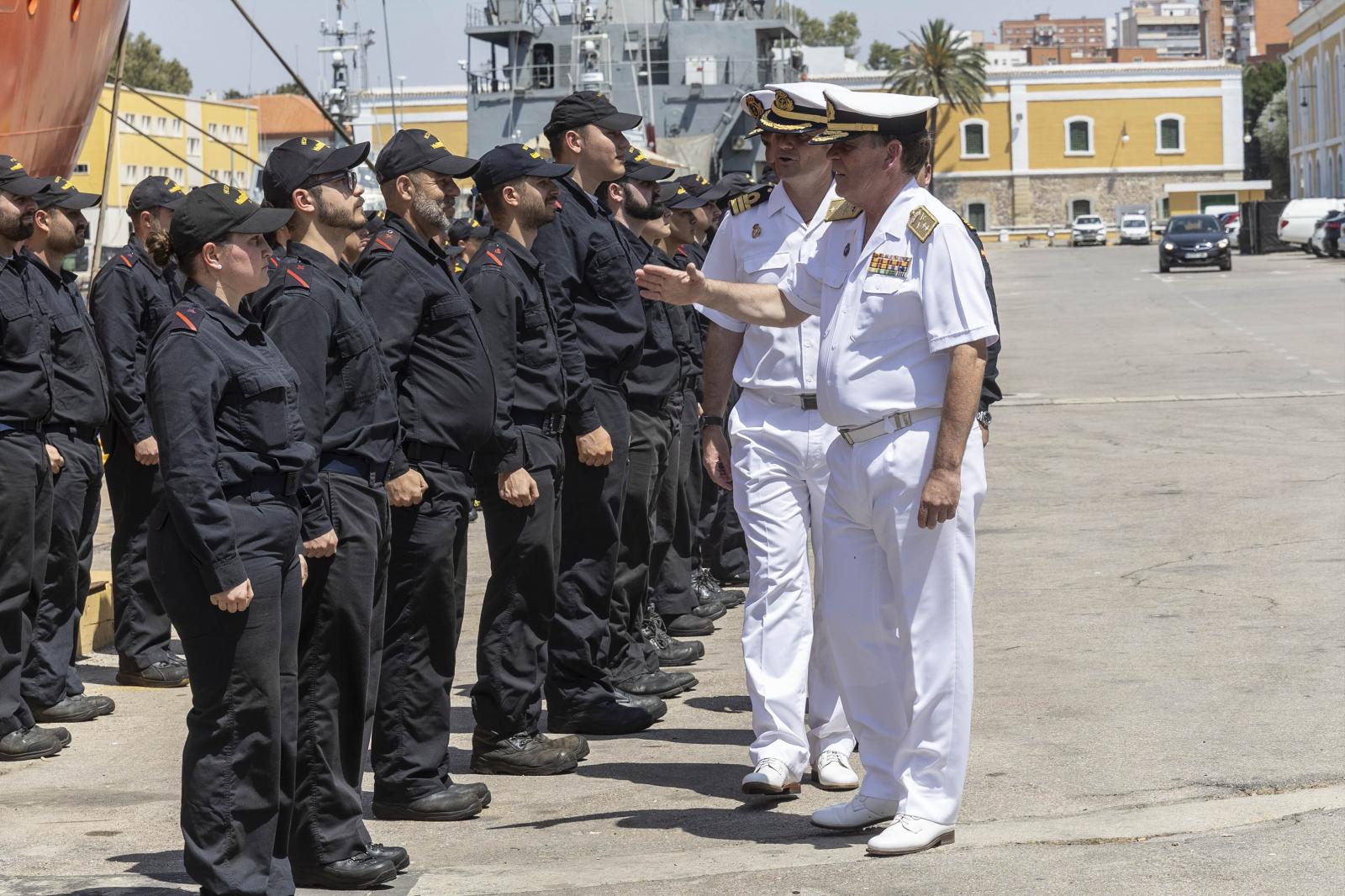 El regreso del Hespérides a Cartagena, en imágenes