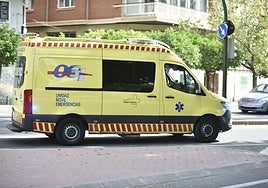 Una ambulancia en una imagen de archivo.