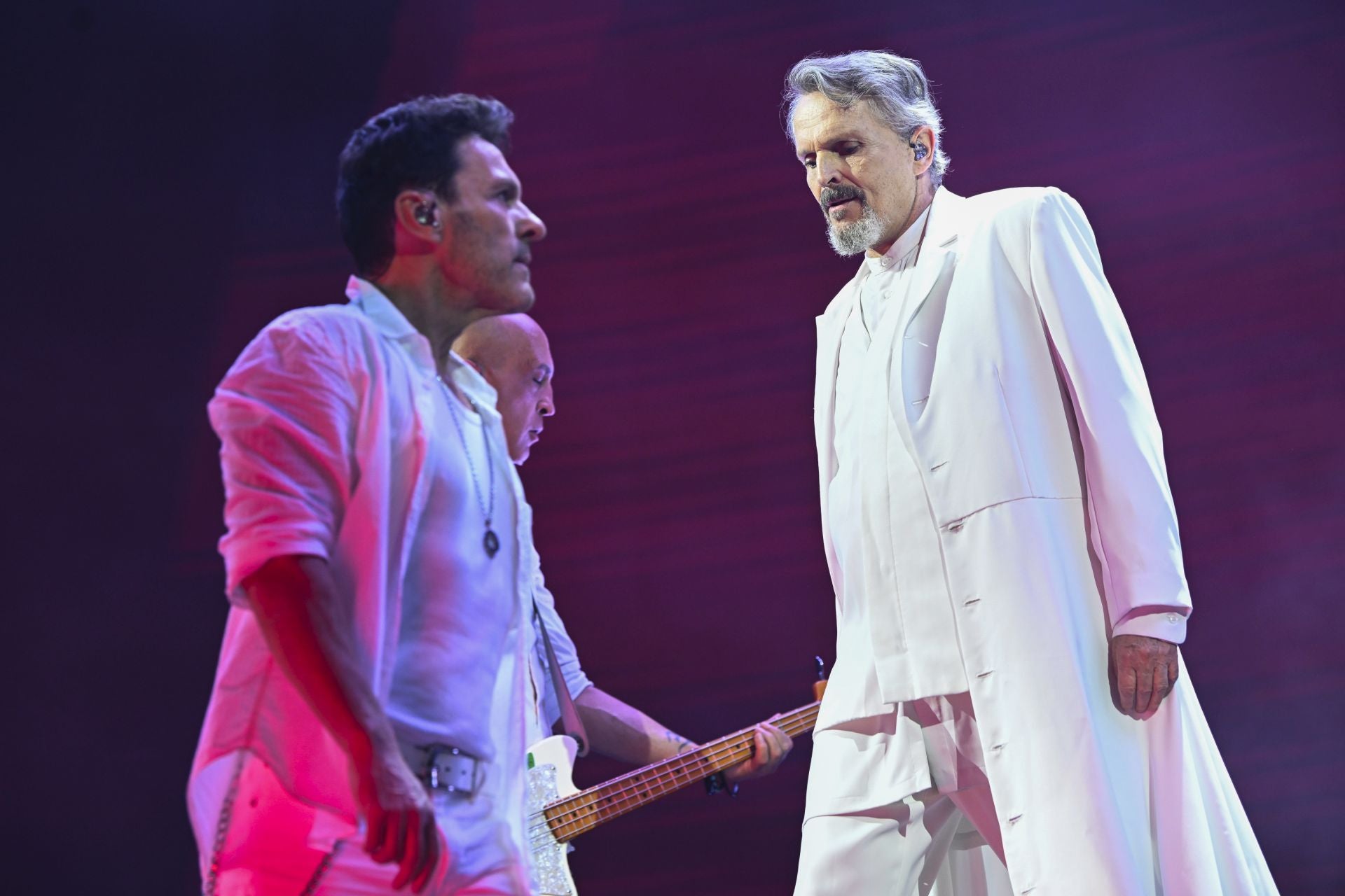 En imágenes, concierto de Miguel Bosé en la Plaza de Toros de Murcia