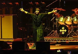 The Cult, el grupo liderado por el excéntrico cantante Ian Astbury, este sábado sobre el escenario del Rock Imperium.