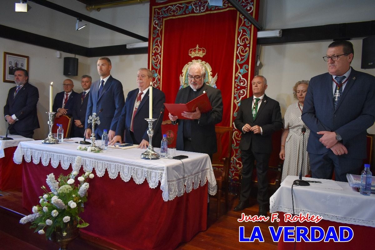 Imágenes del cabildo general de la Cofradía de la Vera Cruz en Caravaca