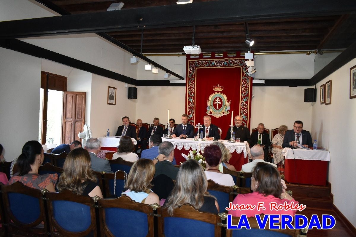 Imágenes del cabildo general de la Cofradía de la Vera Cruz en Caravaca