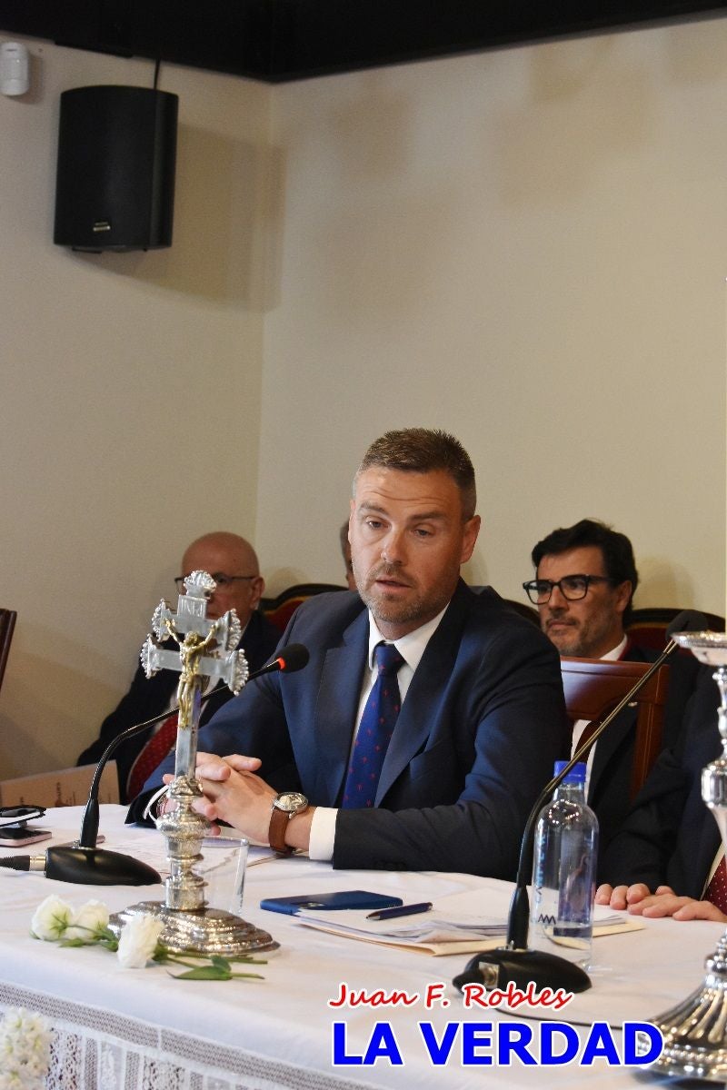 Imágenes del cabildo general de la Cofradía de la Vera Cruz en Caravaca