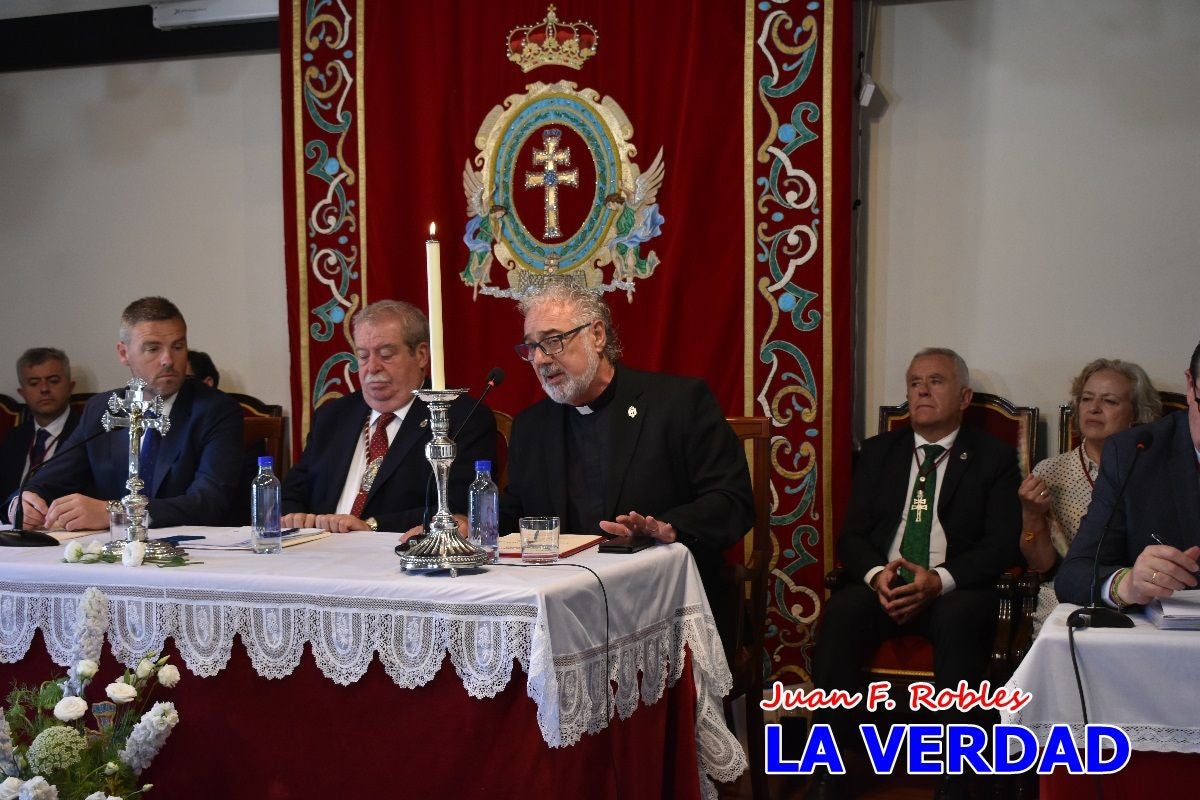 Imágenes del cabildo general de la Cofradía de la Vera Cruz en Caravaca