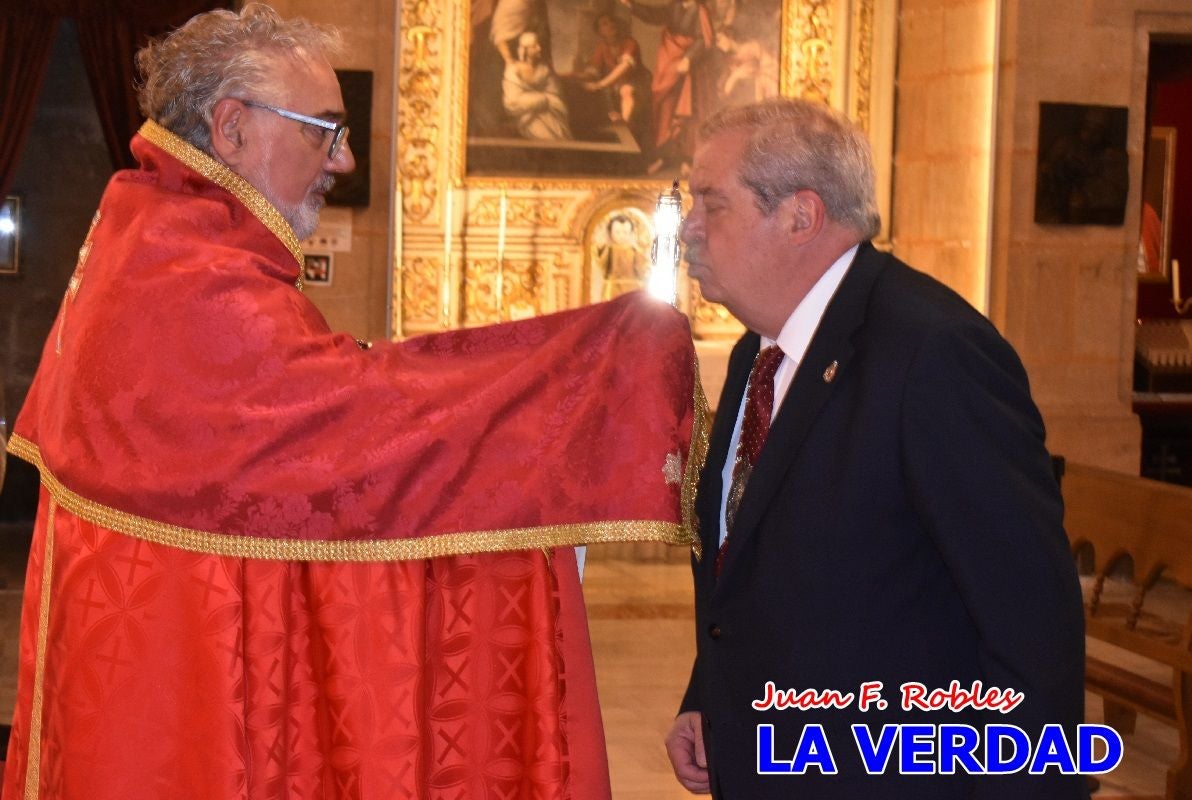 Imágenes del cabildo general de la Cofradía de la Vera Cruz en Caravaca