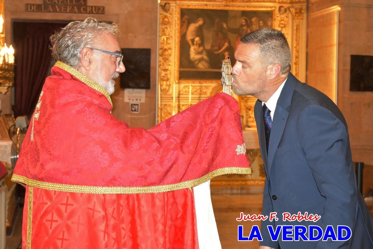 Imágenes del cabildo general de la Cofradía de la Vera Cruz en Caravaca