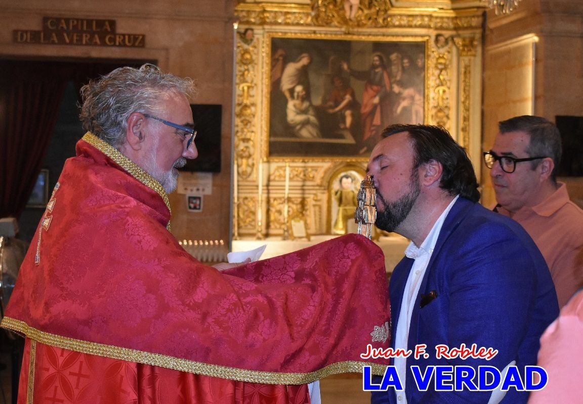 Imágenes del cabildo general de la Cofradía de la Vera Cruz en Caravaca