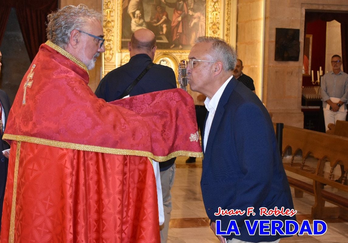 Imágenes del cabildo general de la Cofradía de la Vera Cruz en Caravaca