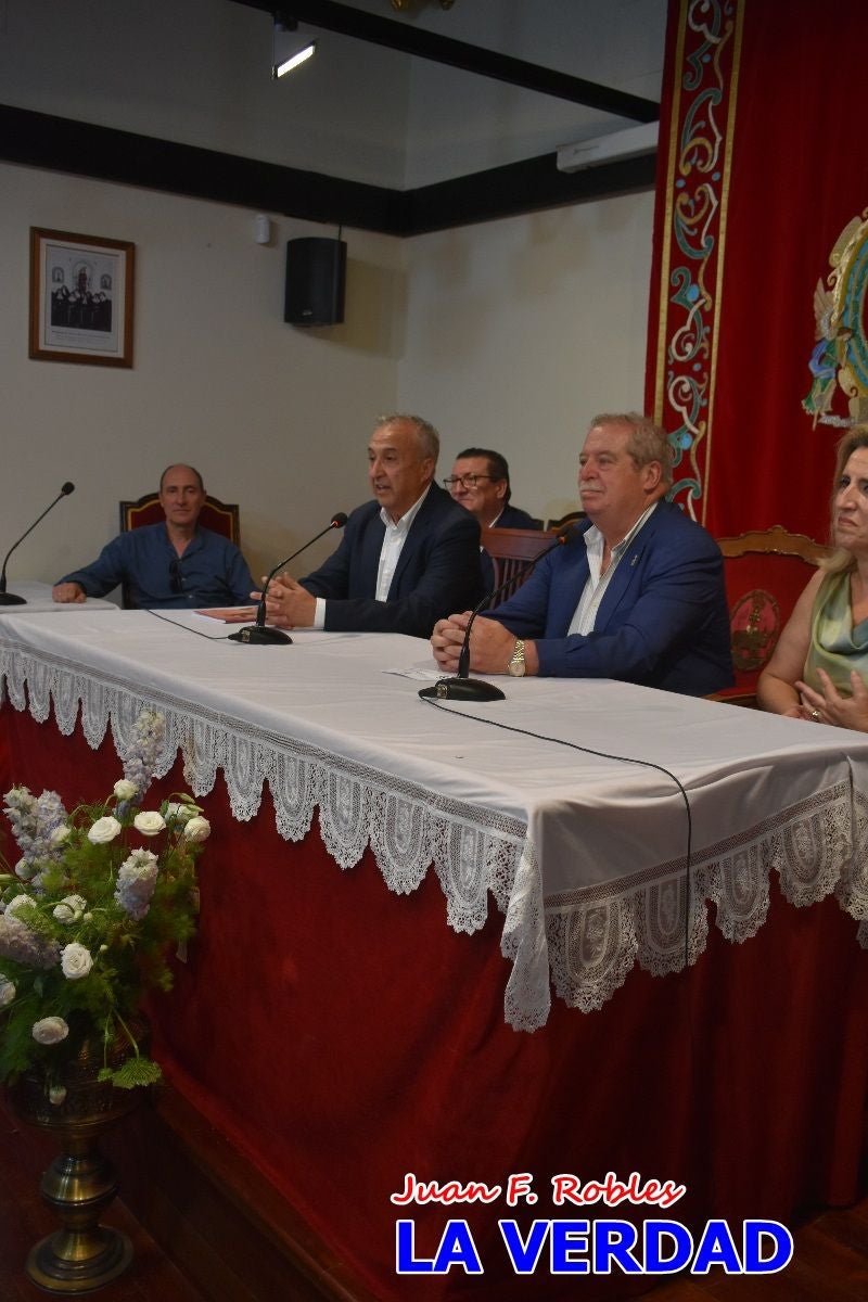 Imágenes de la elección de Jesús López Baquero como hermano mayor de la Vera Cruz de Caravaca