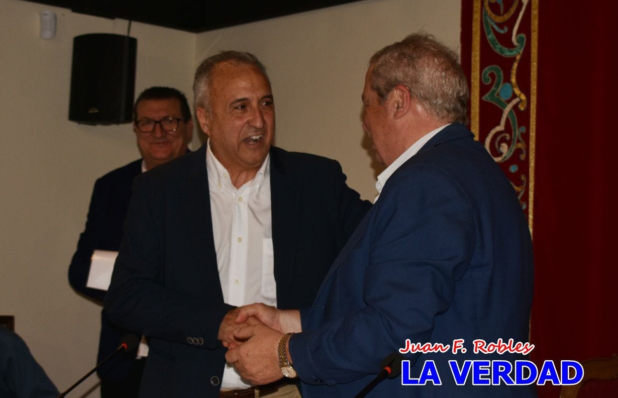 Imágenes de la elección de Jesús López Baquero como hermano mayor de la Vera Cruz de Caravaca