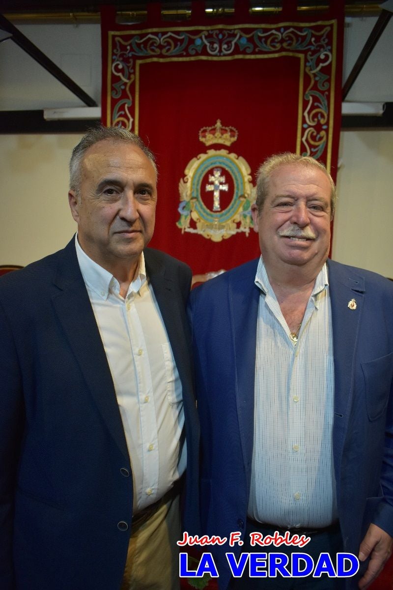 Imágenes de la elección de Jesús López Baquero como hermano mayor de la Vera Cruz de Caravaca