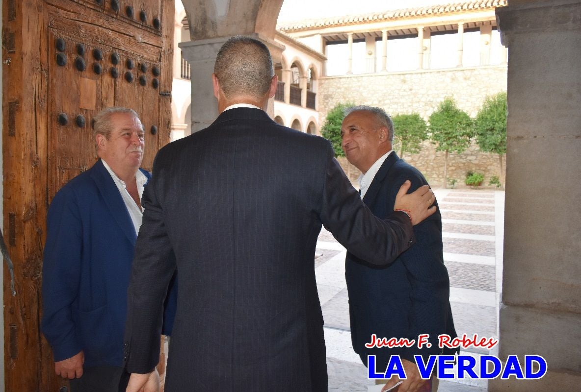 Imágenes de la elección de Jesús López Baquero como hermano mayor de la Vera Cruz de Caravaca