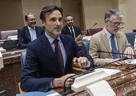 Jorge García Montoro, este martes, en la Asamblea Regional.