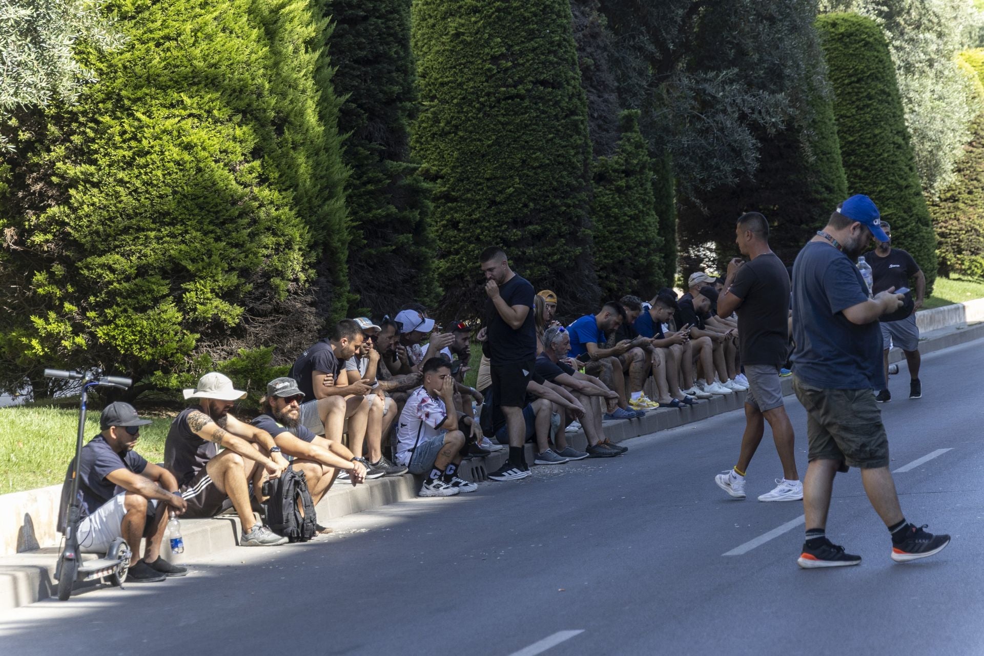 La protesta de los trabajadores de Navantia en Cartagena, en imágenes