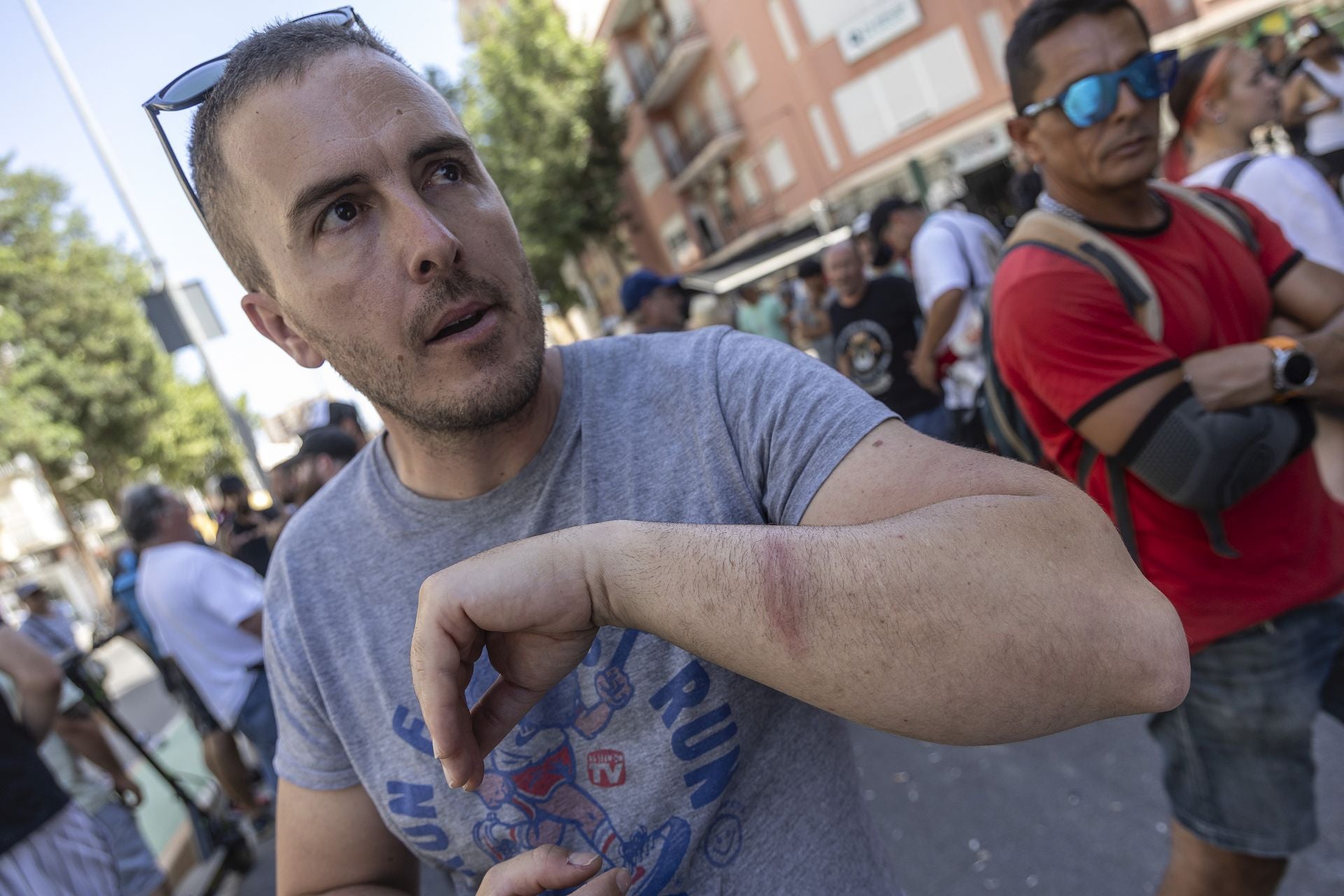 La manifestación de los trabajadores de Navantia, en imágenes