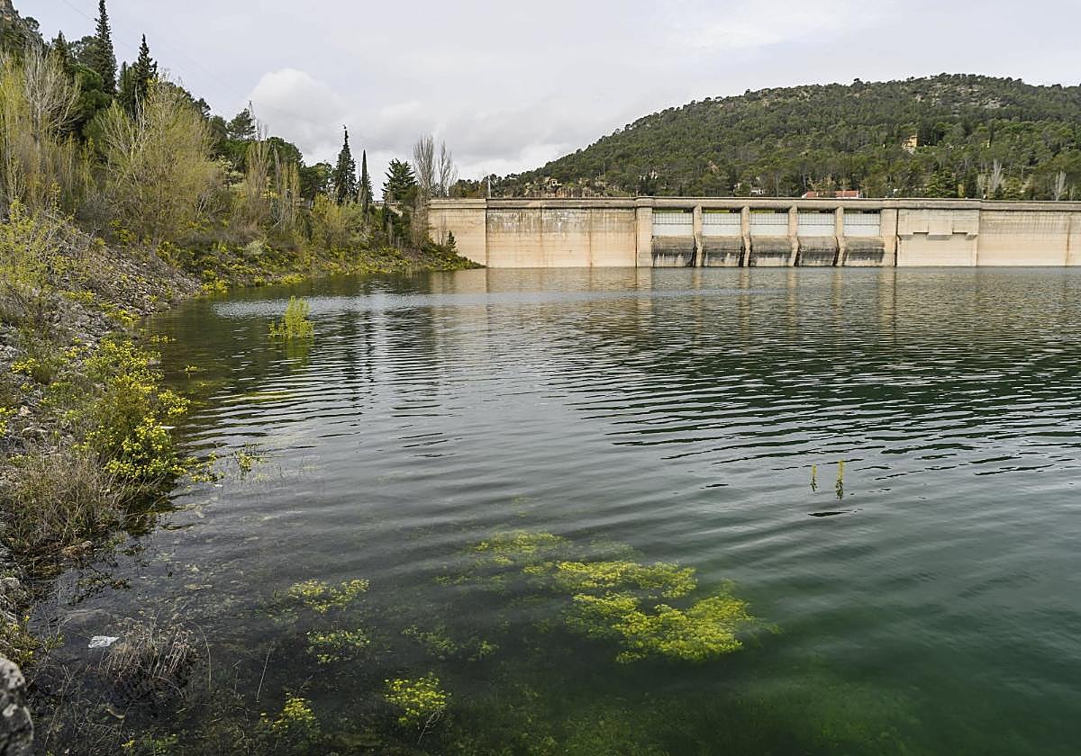 Estado del embalse de Entrepeñas, en primavera.