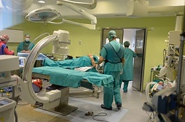 Imagen de archivo de un quirófano del Rosell.