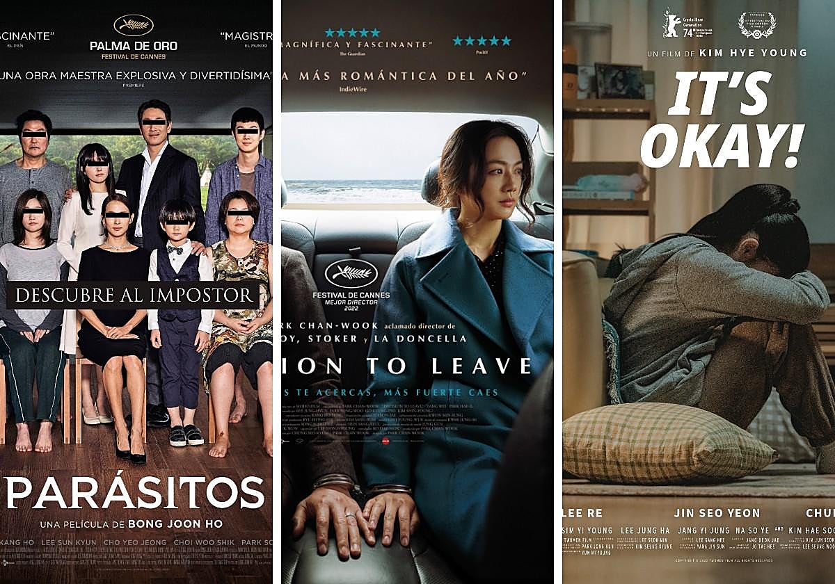 'Parásitos', de Bong Joon-ho. 'Decision to leave', Park Chan-wook. 'It's Okay!', de Kim Hye-young.