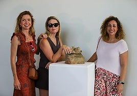 Las imágenes de la subasta de la obra de Joaquín Ganga