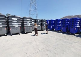 Nuevos contenedores que colocará el Ayuntamiento por distintas ubicaciones.