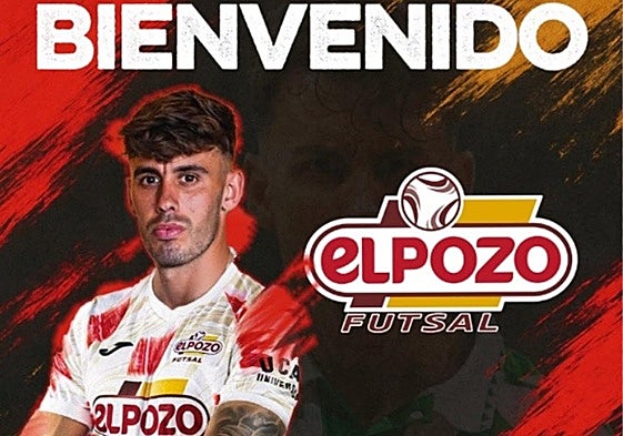 Álex García, en ElPozo Murcia.