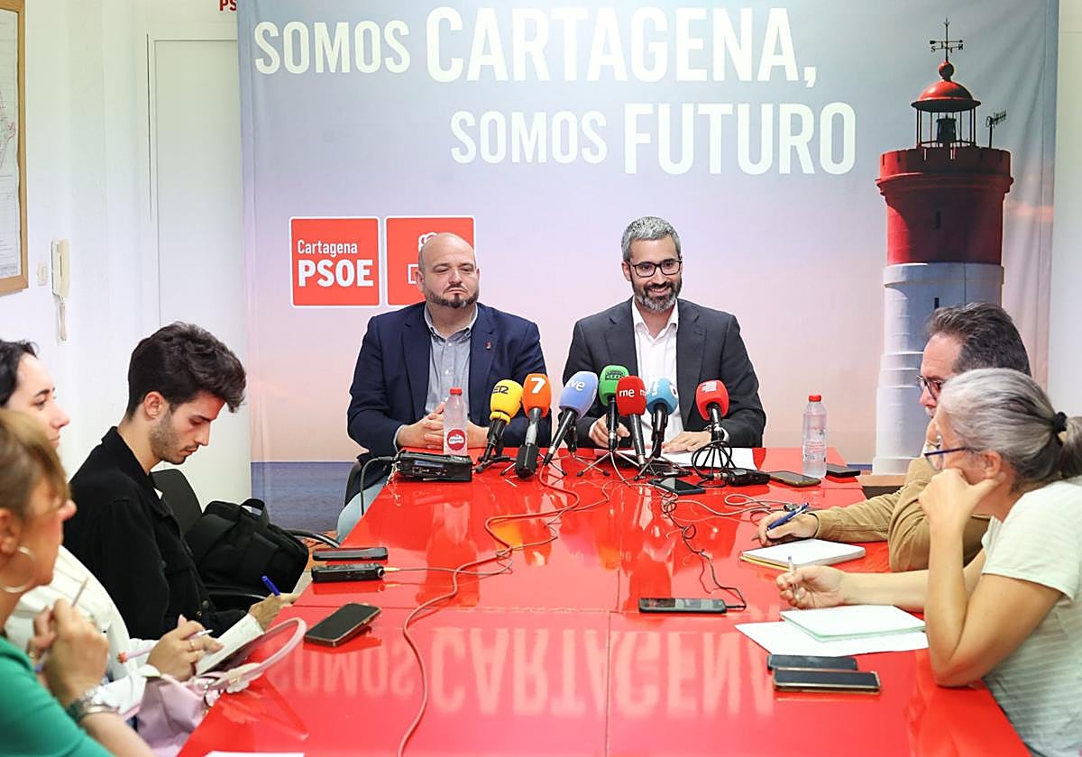 Rueda de prensa de presentación de la propuesta, a finales del mes de mayo.