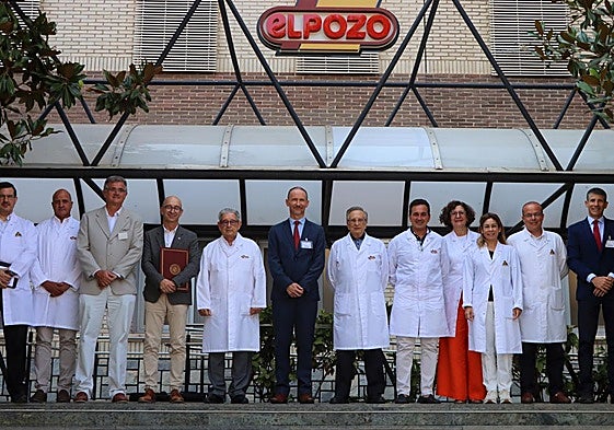 Los equipos directivos de Grupo Fuertes y de la UPCT.