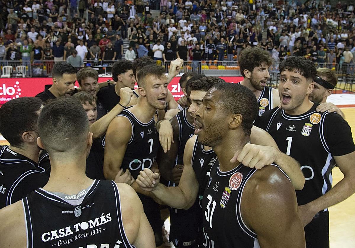 Los jugadores del Odilo, en una imagen de archivo.