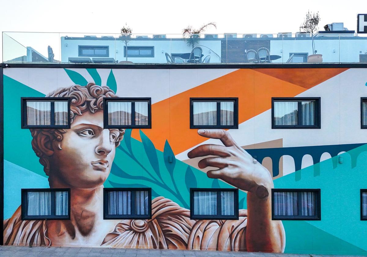 Un mural de la Región de Murcia, nominado al mejor del mundo por Street Art Cities.