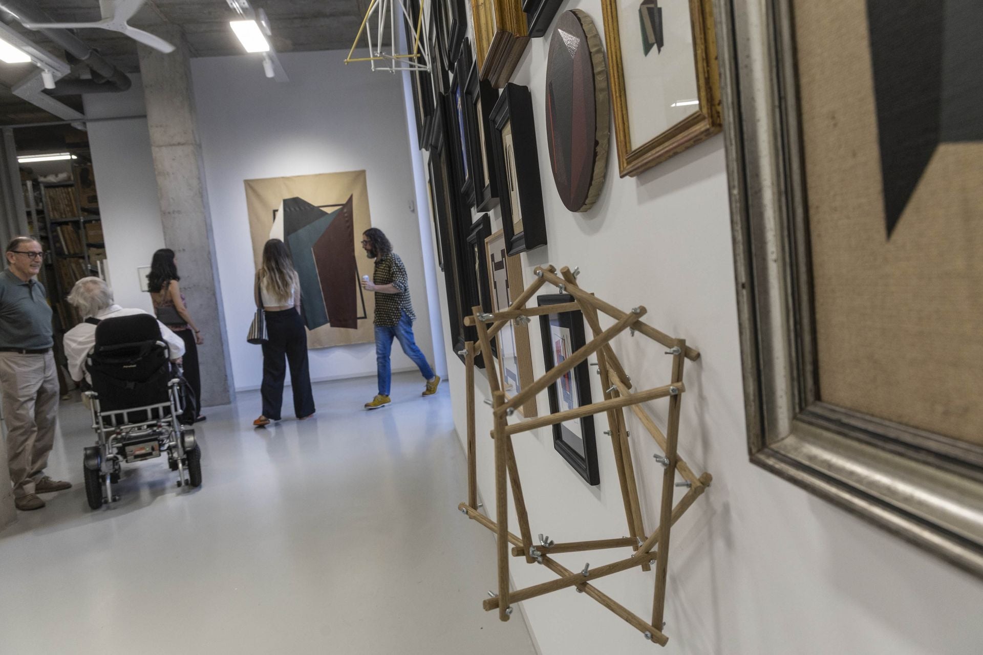 La inauguración de la exposición de FOD, en imágenes