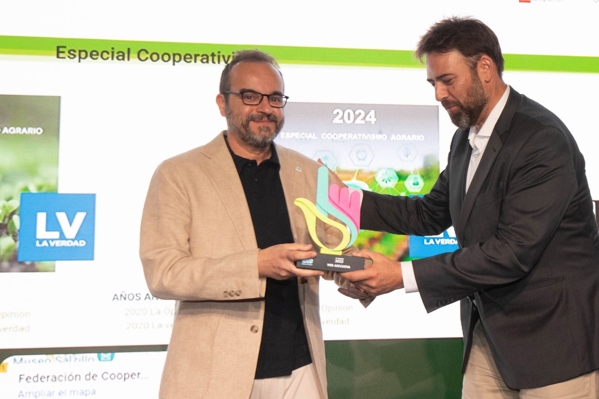 En imágenes, gala de entrega de los Premios Web de LA VERDAD 2025