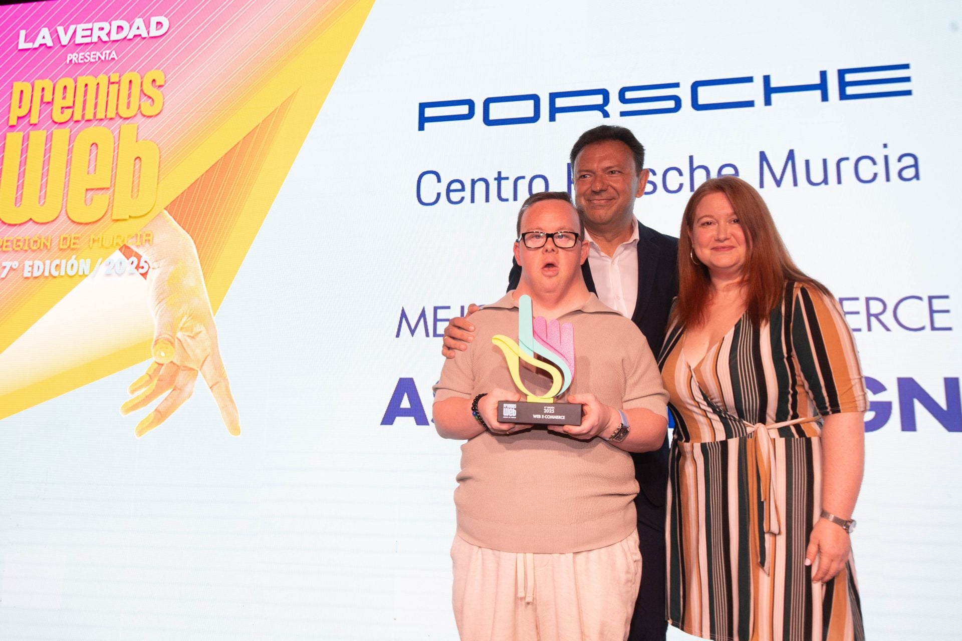 En imágenes, gala de entrega de los Premios Web de LA VERDAD 2025