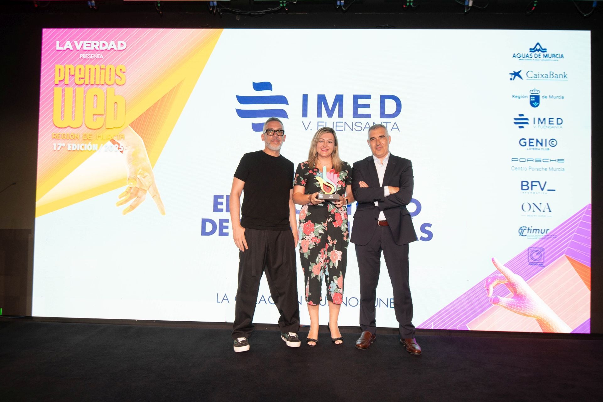 En imágenes, gala de entrega de los Premios Web de LA VERDAD 2025