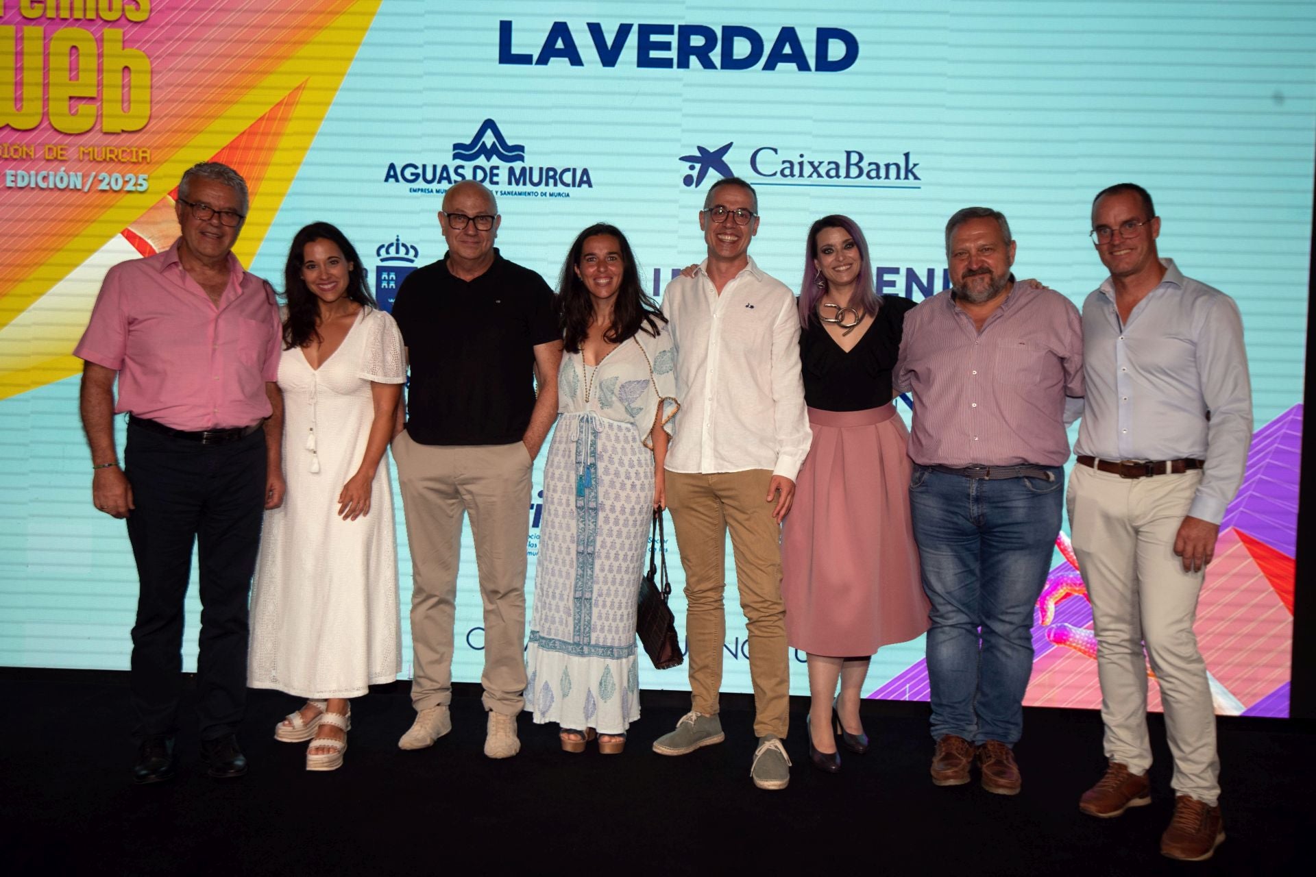 En imágenes, gala de entrega de los Premios Web de LA VERDAD 2025