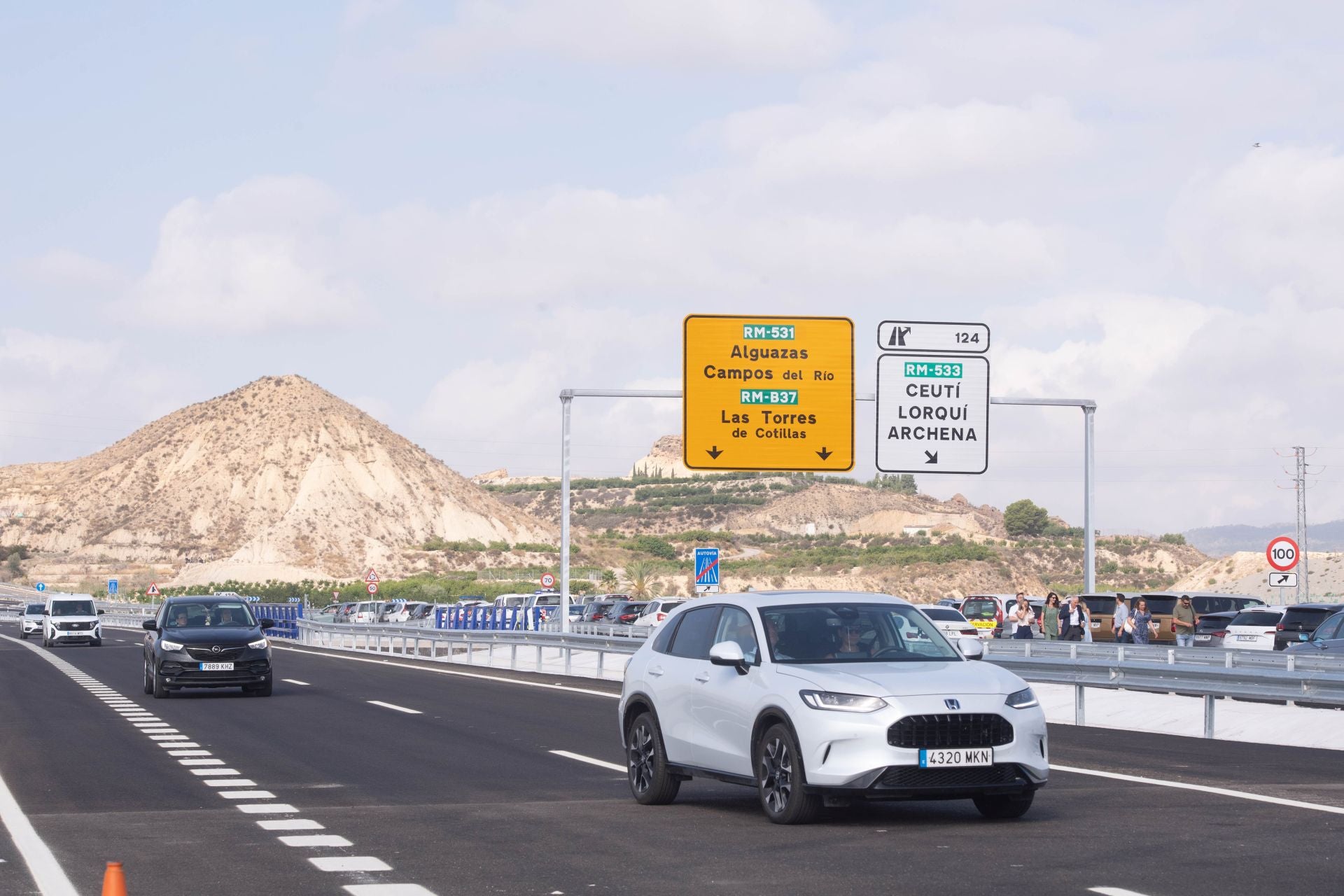 En imágenes, apertura parcial del Arco Noroeste