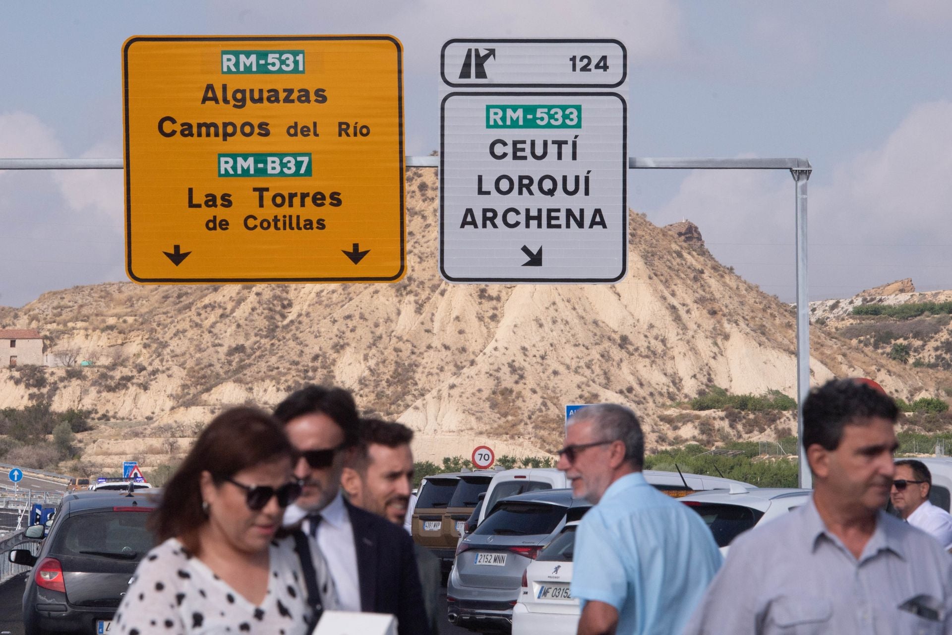 En imágenes, apertura parcial del Arco Noroeste