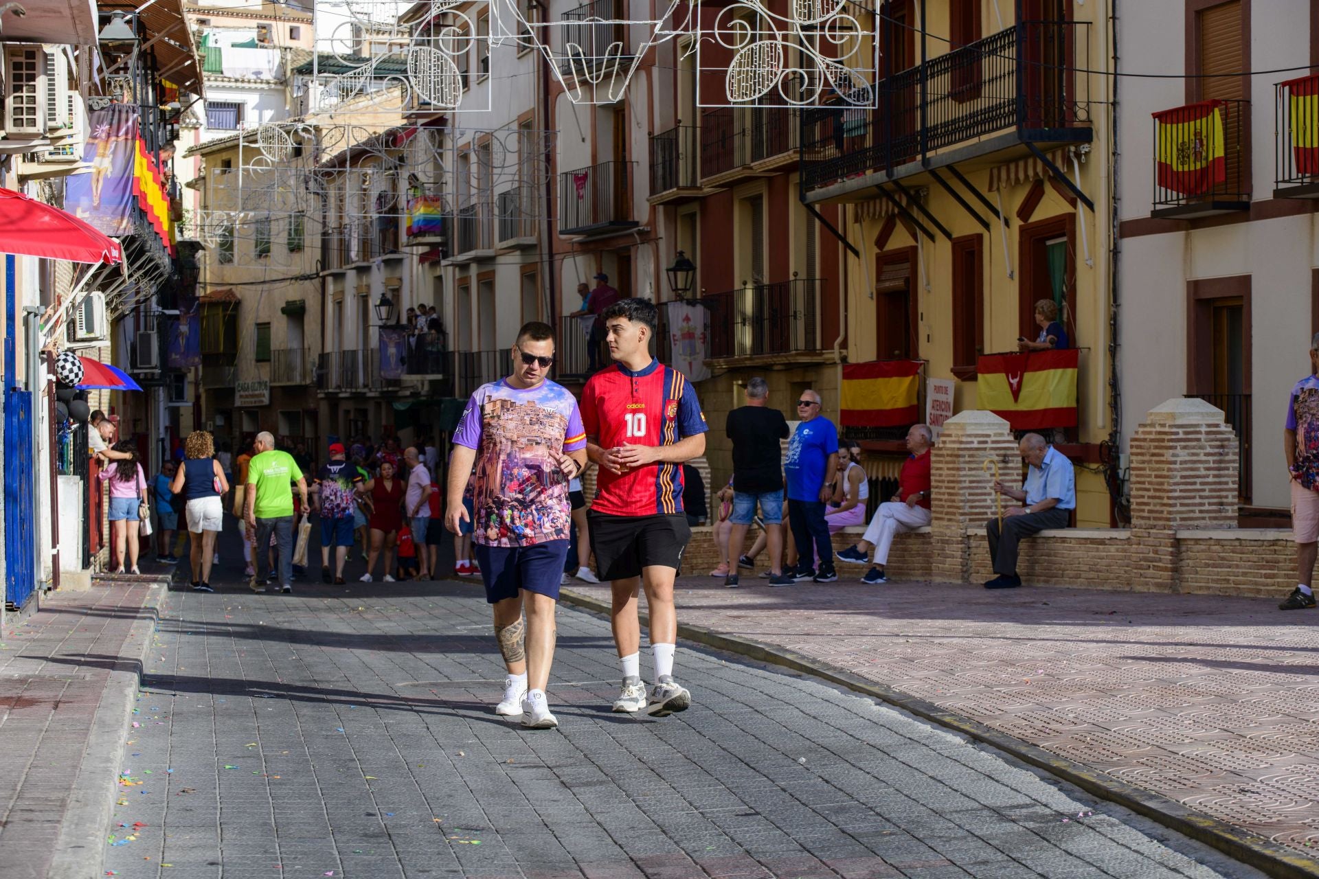 El encierro de Moratalla de este viernes, en imágenes