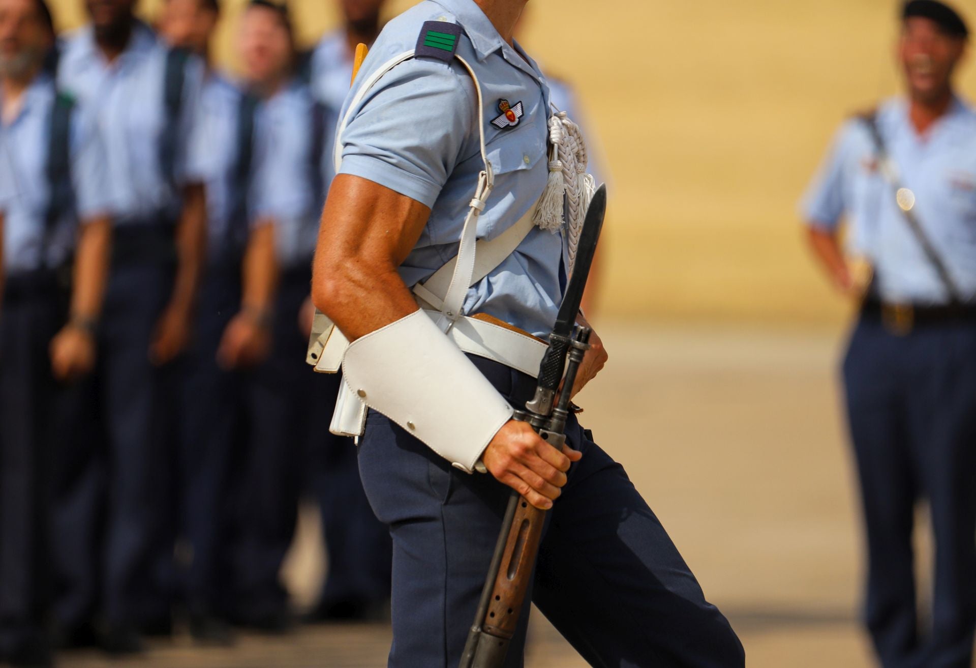 La toma de posesión del coronel José Ignacio Sánchez-Heredero García como nuevo jefe de la Base Aérea de Alcantarilla, en imágenes