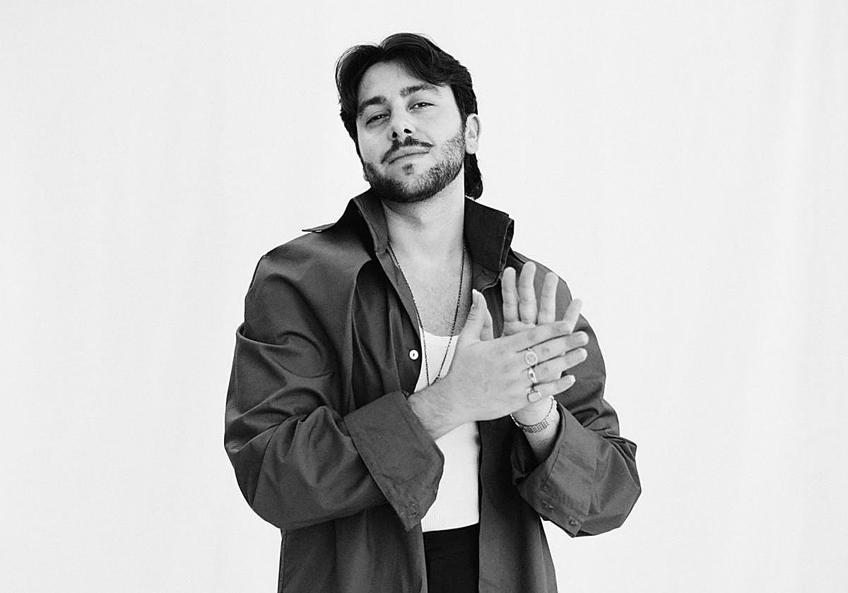 Yeray Cortés, guitarrista alicantino, en una foto de archivo.