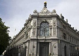 Sede del Banco de España, en Madrid.