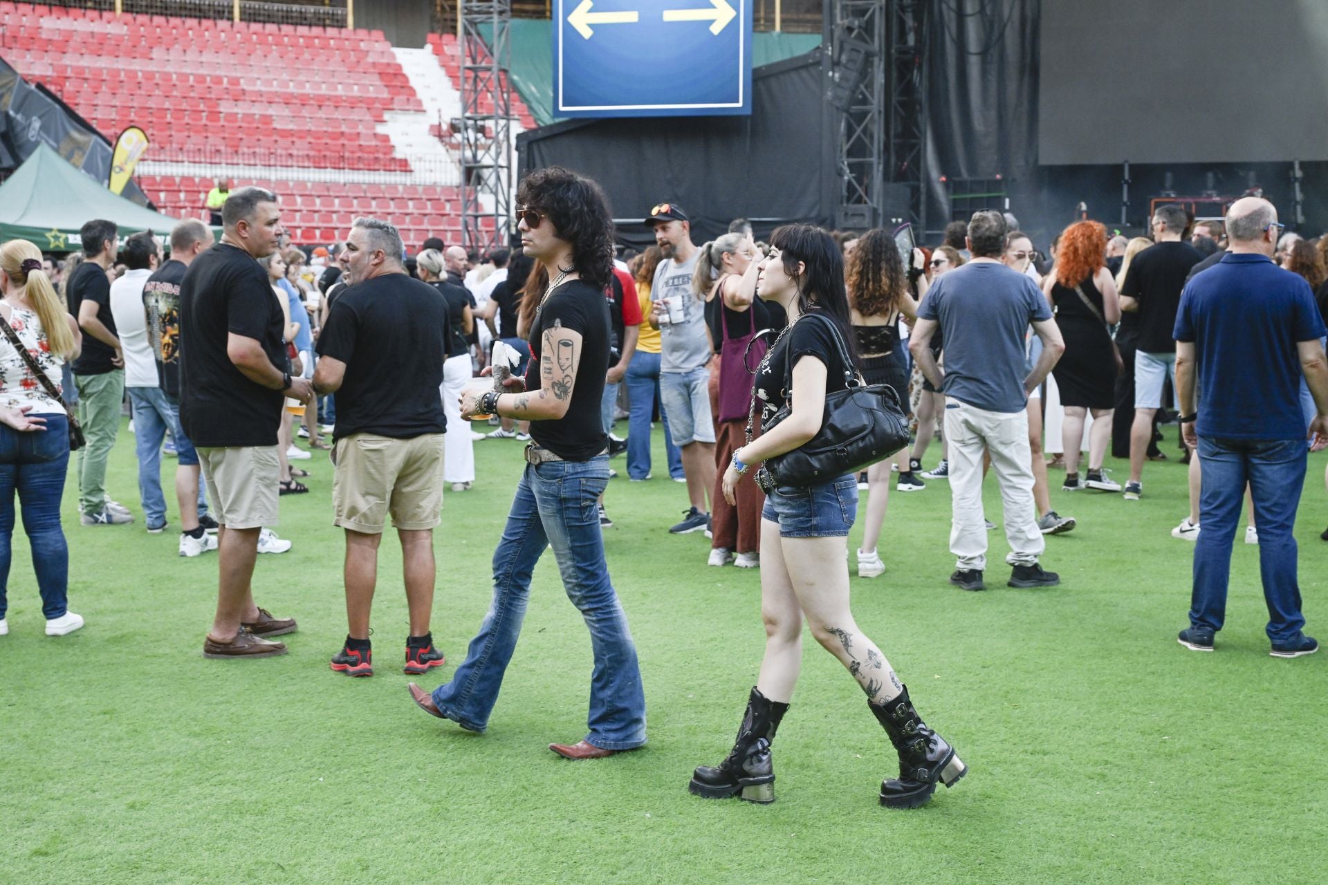 Concierto de Europe en la plaza de toros de Murcia, en imágenes