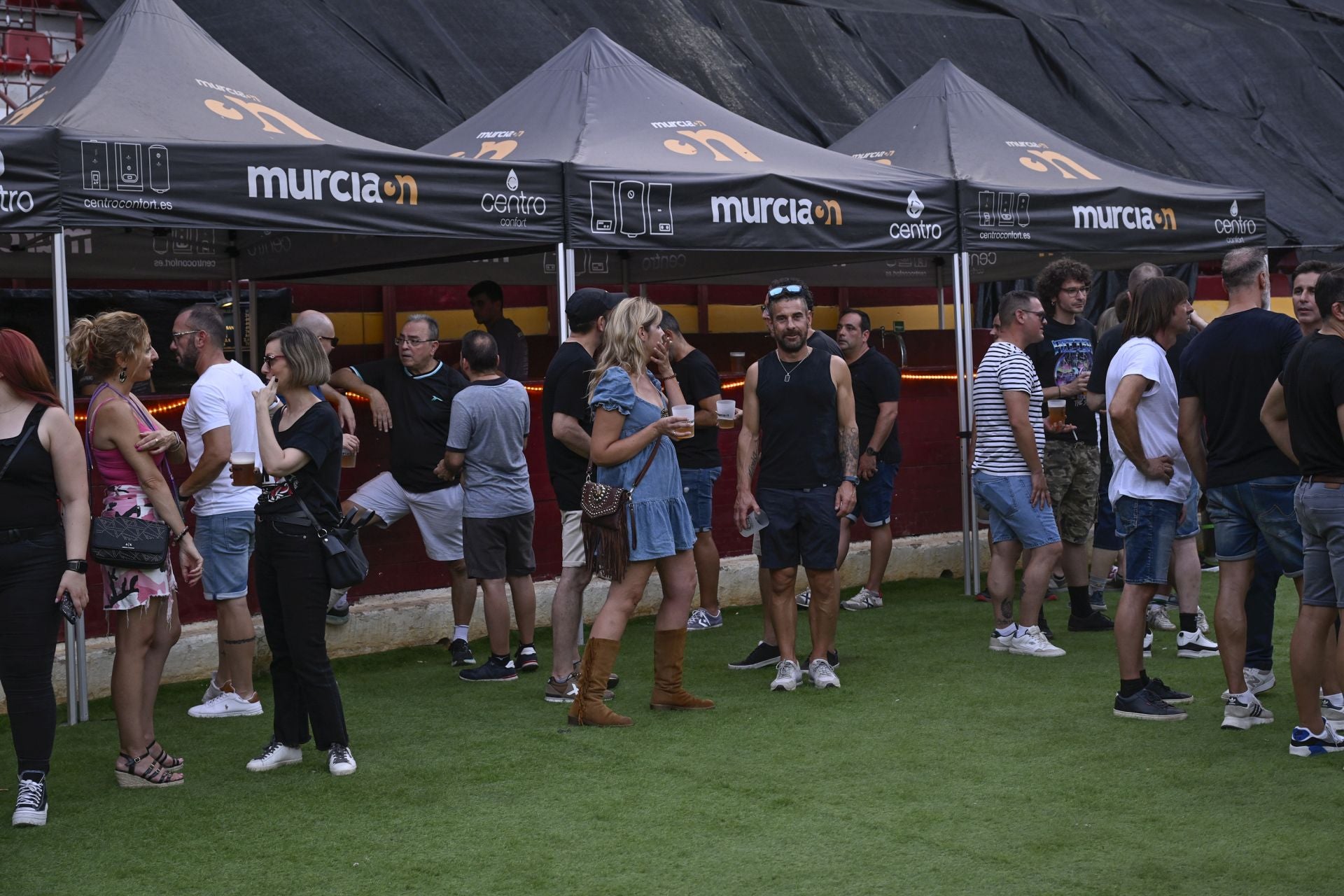 Concierto de Europe en la plaza de toros de Murcia, en imágenes