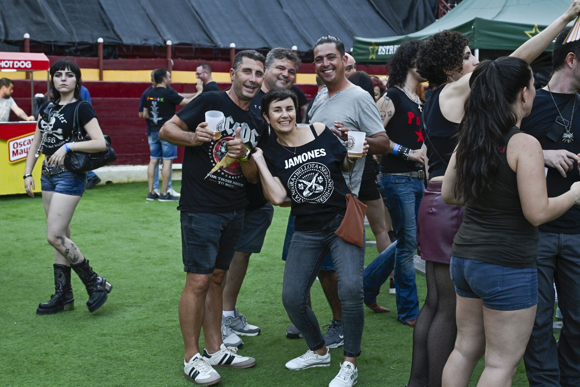 Concierto de Europe en la plaza de toros de Murcia, en imágenes
