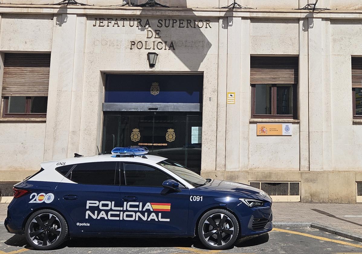 Un vehículo de la Policía Nacional.