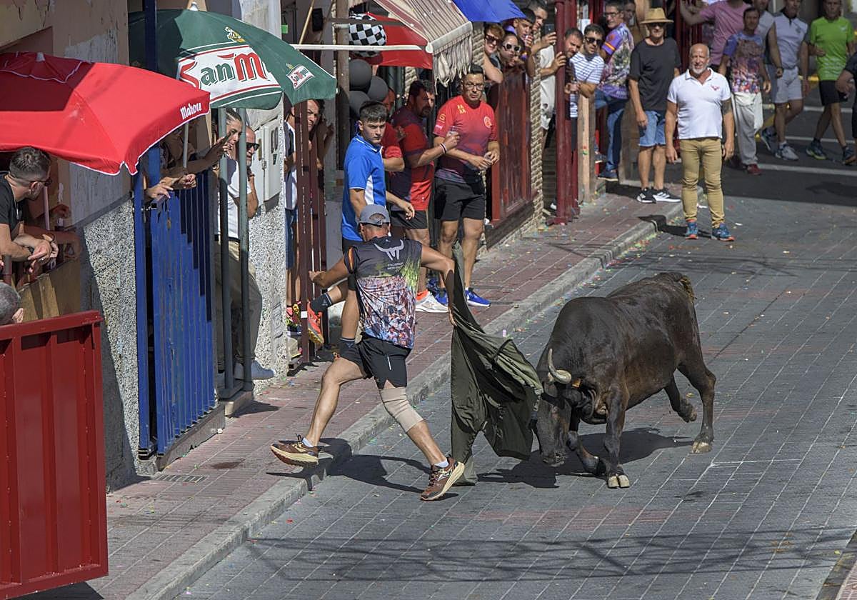 El encierro de Moratalla de este viernes, en imágenes