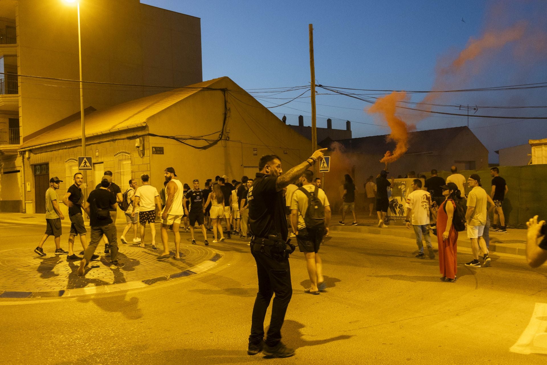 Los disturbios del sábado en Torre Pacheco, en imágenes