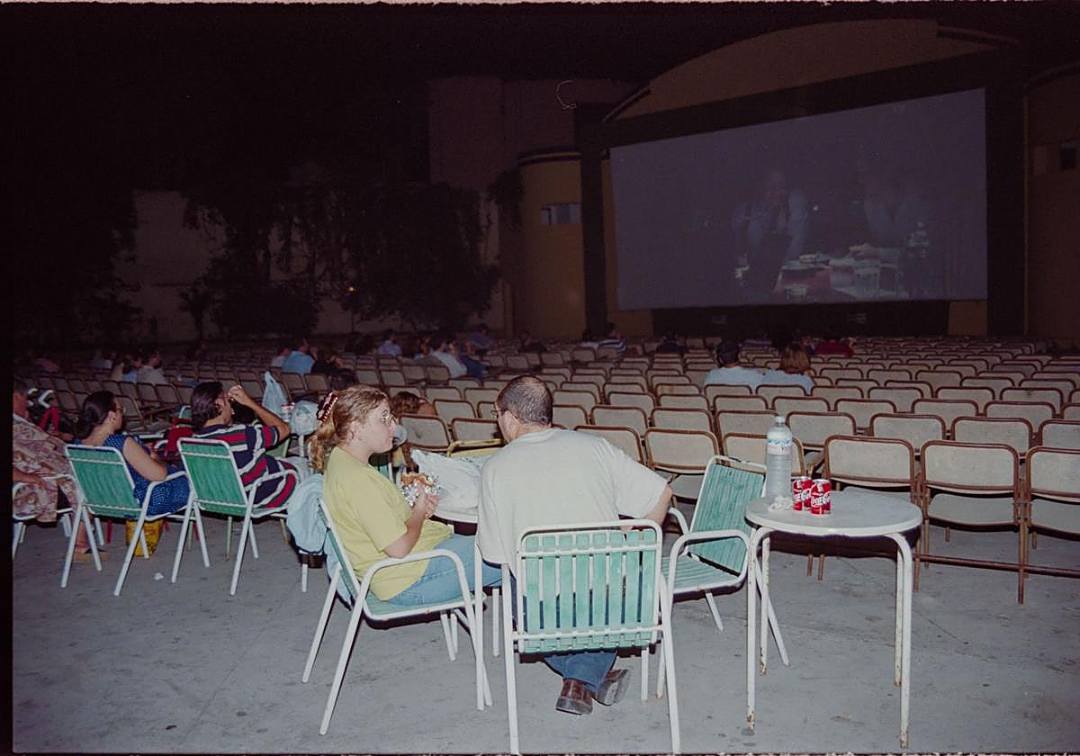 Murcia. Interior del cine de verano de Murcia Parque (1998), en la ciudad de Murcia.
