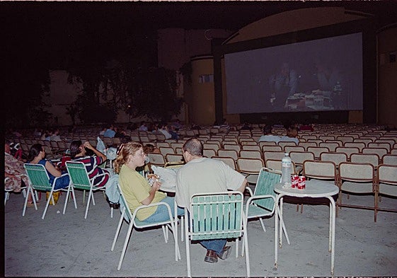 Murcia. Interior del cine de verano de Murcia Parque (1998), en la ciudad de Murcia.