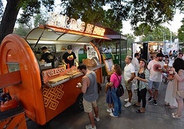 'Food trucks' en una imagen de archivo.
